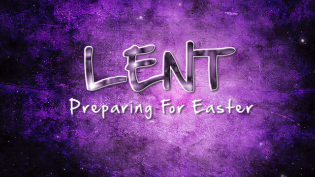 Purple background lent preparing for free wallpaper for desktop - medium preview image