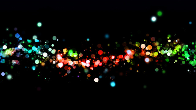 Blurry black background lights dim #2 free wallpaper for desktop - medium preview image