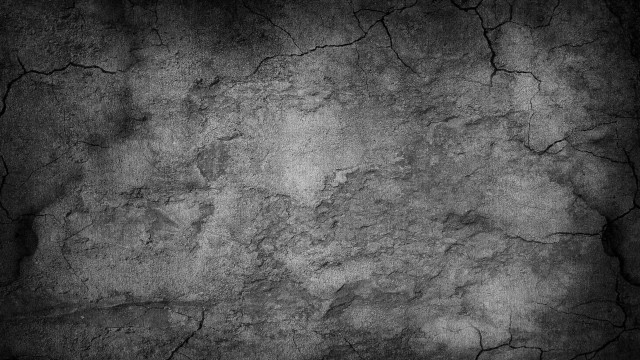 Cracked concrete wall black white free wallpaper for desktop - medium preview image