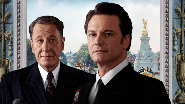 Two men suits building statue #2 free wallpaper for desktop - medium preview image