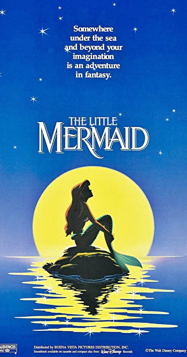 Little mermaid poster mermaid rock free wallpaper for mobile - medium preview image