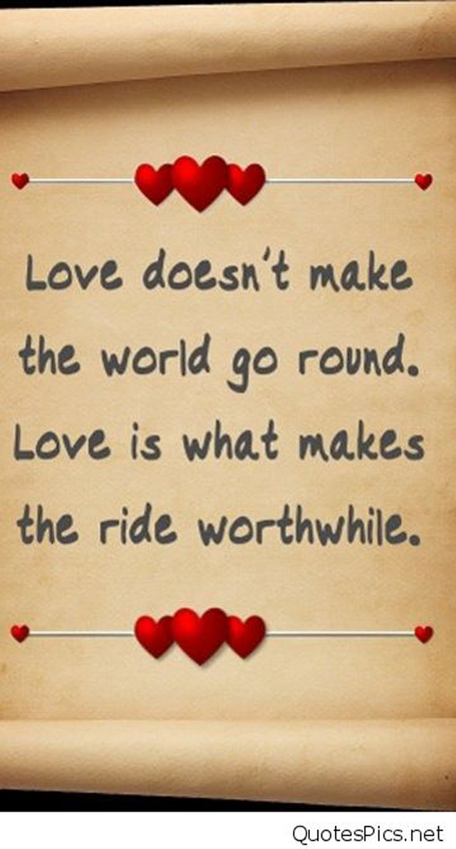 Love quote hearts message world free wallpaper for mobile - medium preview image