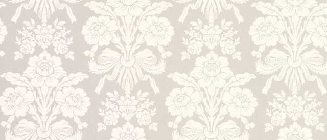 White flower pattern gray background free wallpaper for desktop - medium preview image