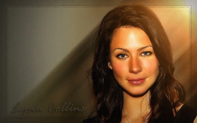 Elizabeth collins photorealistic portrait smiling free wallpaper for desktop - medium preview image