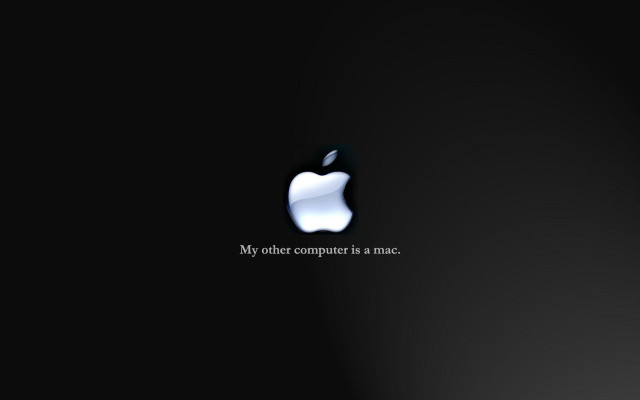Apple logo quote on it free wallpaper for desktop - medium preview image