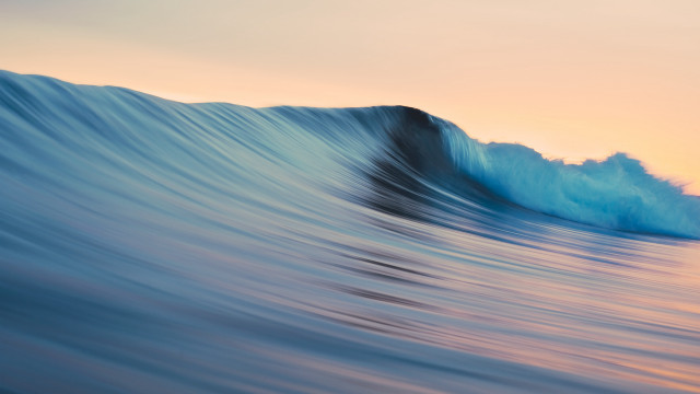 Breaking wave ocean sunset dawn #3 free wallpaper for desktop - medium preview image