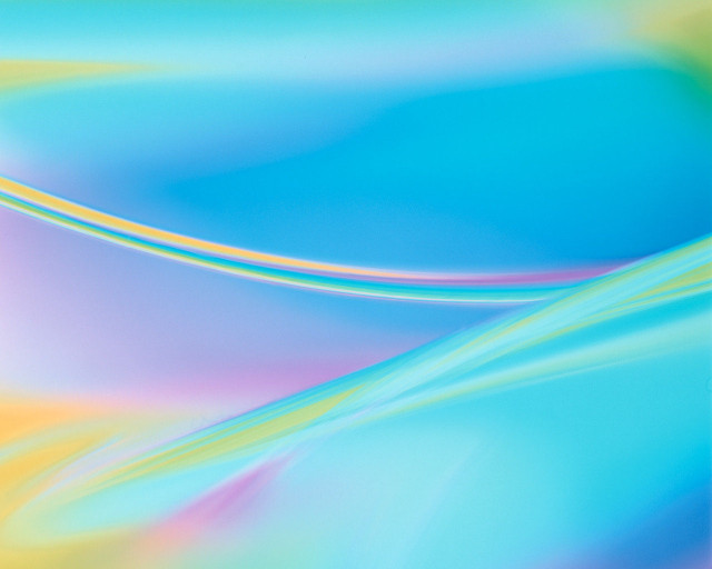 Blue yellow background blurry curved free wallpaper for desktop - medium preview image