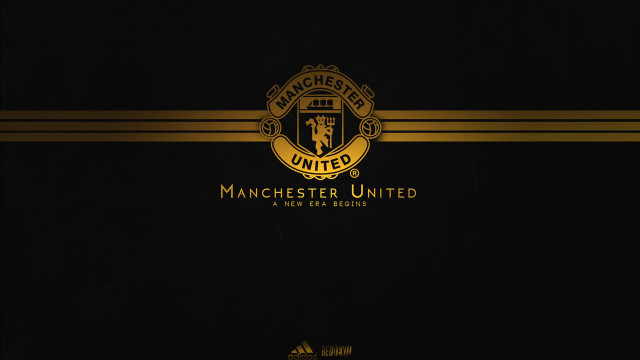 Black gold manchester united wallpaper free wallpaper for desktop - medium preview image