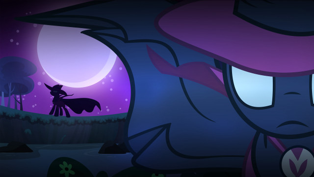 Cartoon character hat purple outfit free wallpaper for desktop - medium preview image