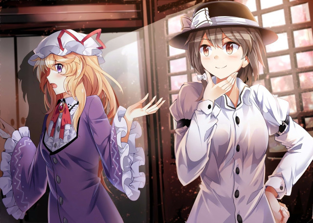 Anime characters costumes hats fun free wallpaper for desktop - medium preview image