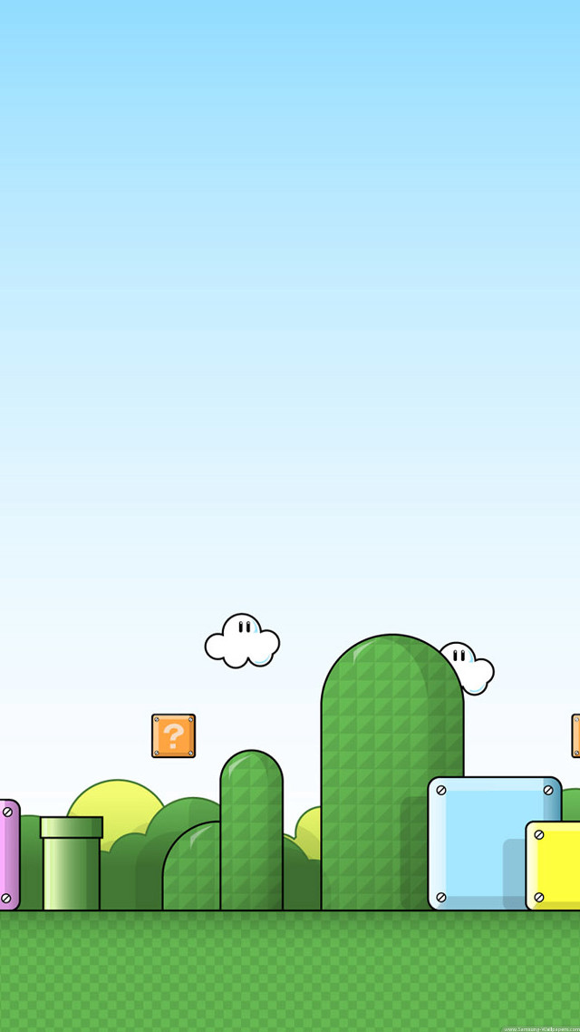 Cartoon city sky background clouds free wallpaper for mobile - medium preview image