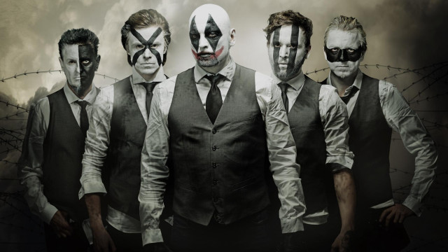 Painted faces men ties group #2 free wallpaper for desktop - medium preview image