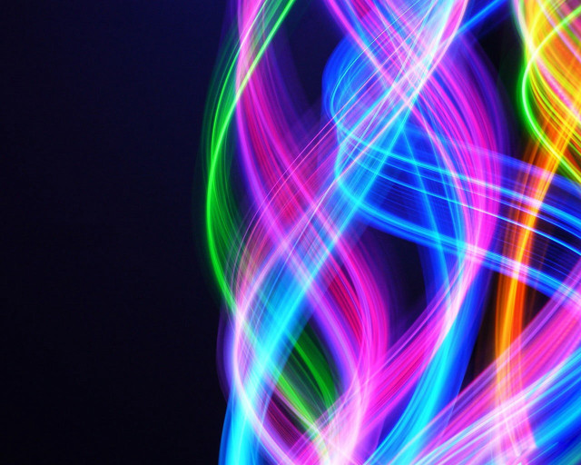 Colorful abstract background lines curves #3 free wallpaper for desktop - medium preview image