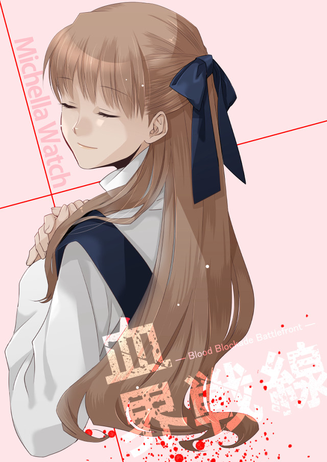 Girl long hair bow in #2 free wallpaper for mobile - medium preview image