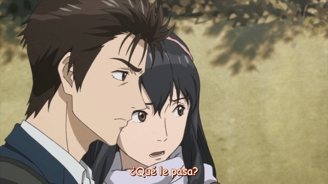 Man woman staring cartoon tree free wallpaper for desktop - medium preview image