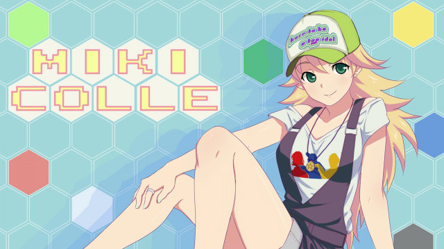 Girl sitting ground hat name free wallpaper for desktop - medium preview image