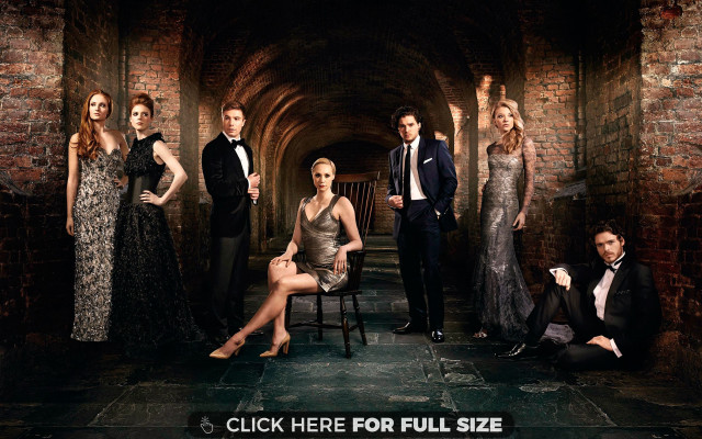 Group people tunnel man suit #2 free wallpaper for desktop - medium preview image