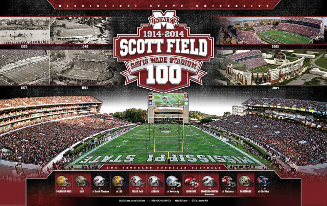 Football stadium large field crowd free wallpaper for desktop - medium preview image