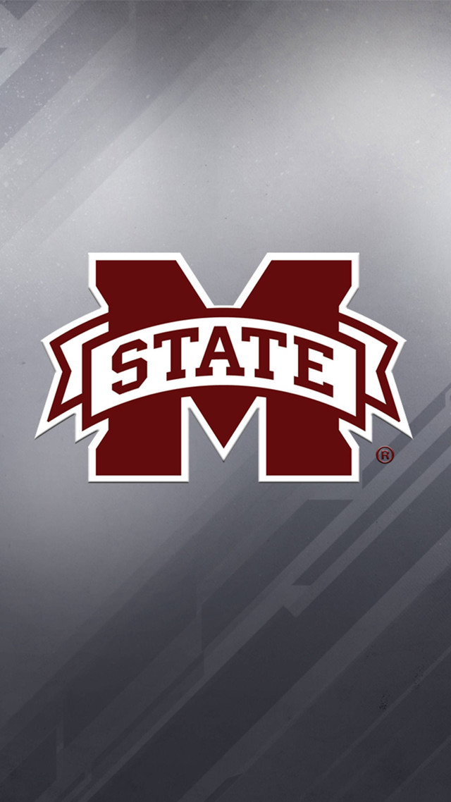 Mississippi state logo gray background free wallpaper for mobile - medium preview image