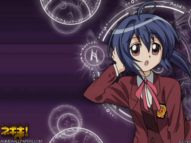 Bluehair redjacket girl zodiac clocktower free wallpaper for desktop - medium preview image