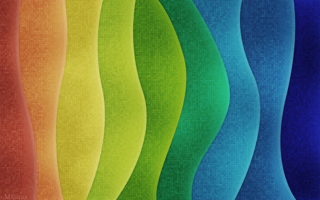 Colorful background wavy lines dots free wallpaper for desktop - medium preview image