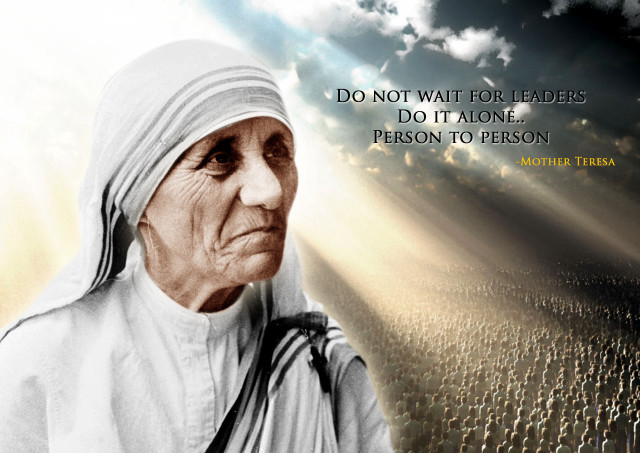 Woman white headdress quote image free wallpaper for desktop - medium preview image