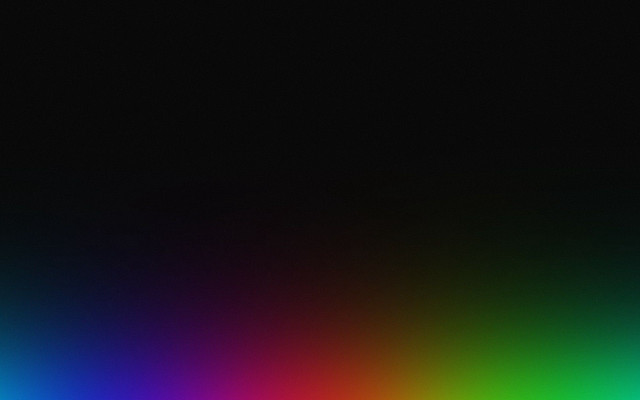 Black background rainbow light white free wallpaper for desktop - medium preview image