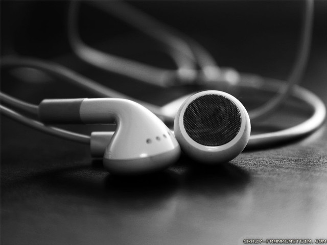 Headphones table phone charger cord free wallpaper for desktop - medium preview image