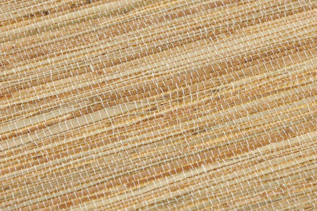 Woven brown stripe fabric mingei free wallpaper for desktop - medium preview image