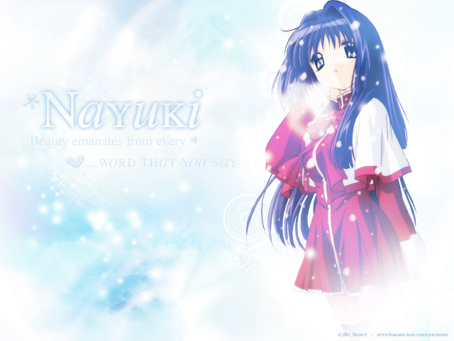 Anime girl blue hair red #2 free wallpaper for desktop - medium preview image