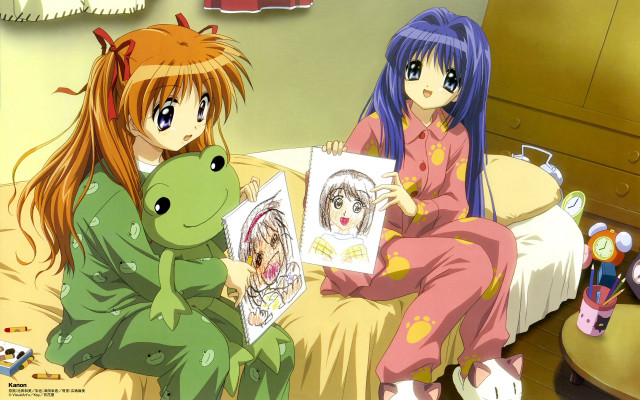 Girls bed stuffed animal picture free wallpaper for desktop - medium preview image