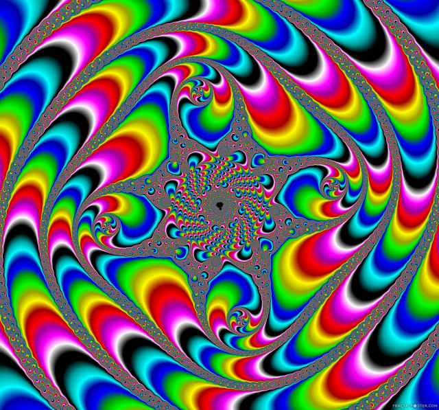 Psychedelic colorful glowing rainbow glowstick free wallpaper for tablet - medium preview image