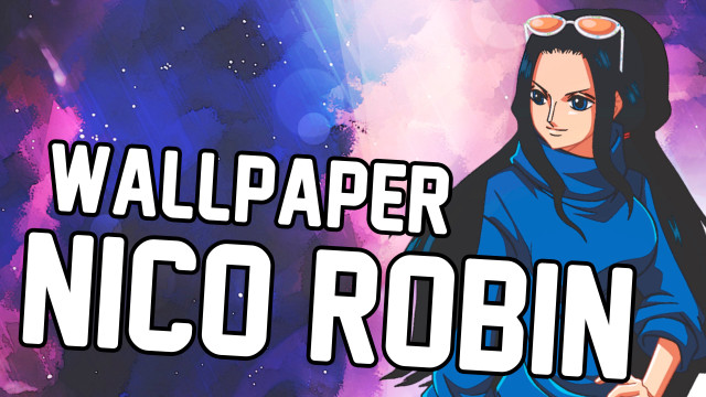Nico robin galaxy night sky free wallpaper for desktop - medium preview image