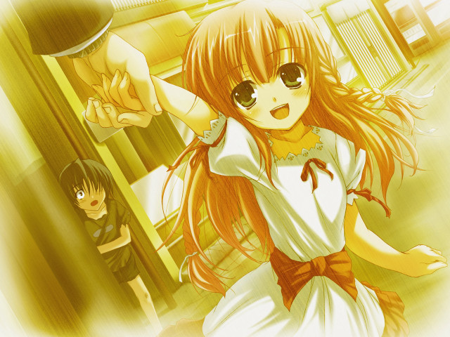 Girl long hair sunglasses boy free wallpaper for desktop - medium preview image