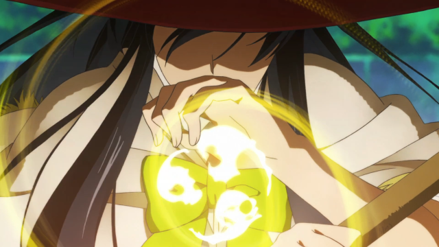 Woman yellow object hat green free wallpaper for desktop - medium preview image