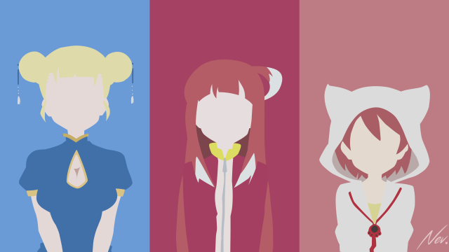 Anime characters different hair colors #3 free wallpaper for desktop - medium preview image