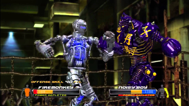 Game character fighting stance robot free wallpaper for desktop - medium preview image