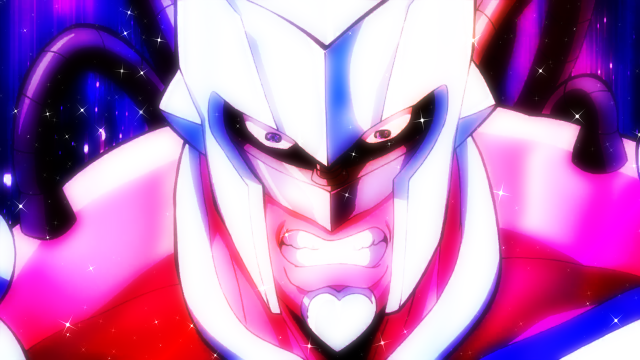 Weird face suit galaxy fireworks free wallpaper for desktop - medium preview image