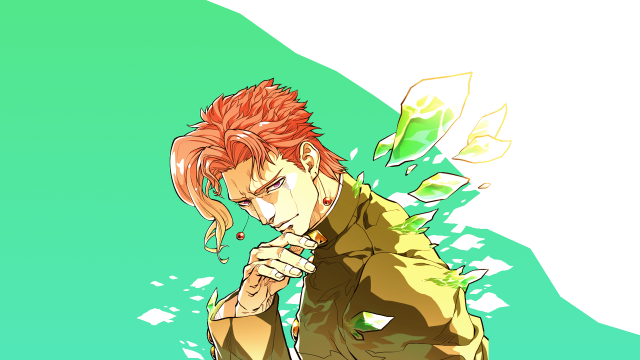 Eizan kikukawa green shirt red free wallpaper for desktop - medium preview image