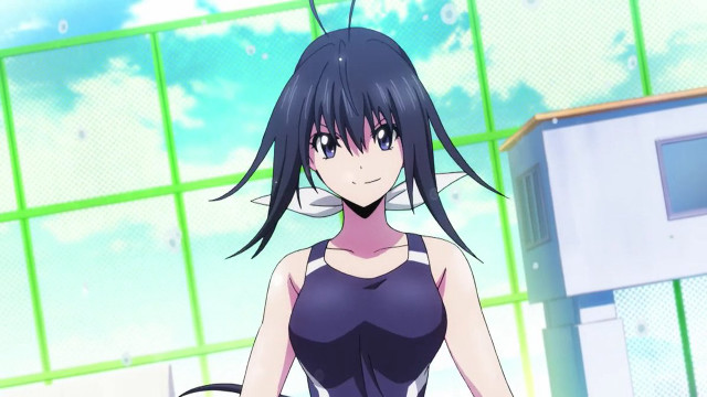 Woman short dress building cat free wallpaper for desktop - medium preview image