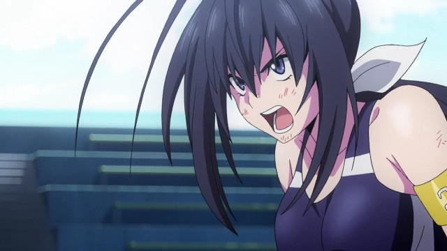 Woman long hair purple dress #4 free wallpaper for desktop - medium preview image