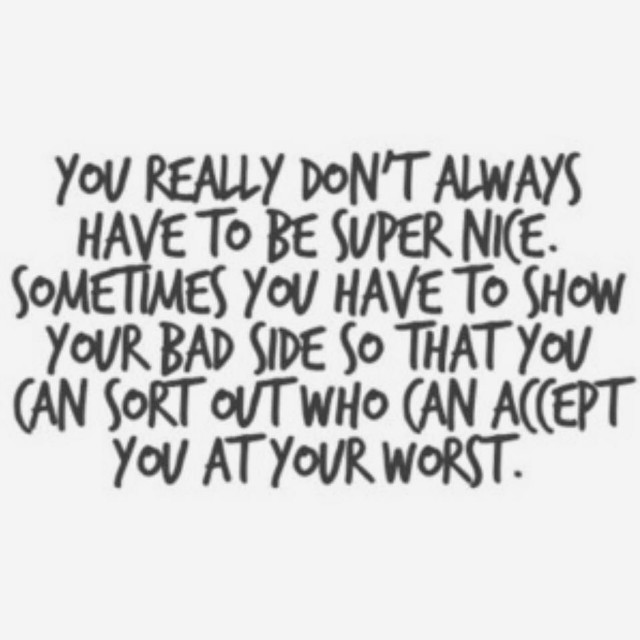 Black white quote bad side free wallpaper for tablet - medium preview image