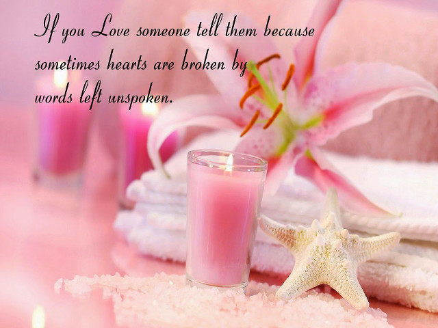 Candle towels flower starfish romantic free wallpaper for desktop - medium preview image