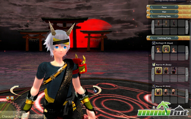 Character demon head arm screenshot free wallpaper for desktop - medium preview image