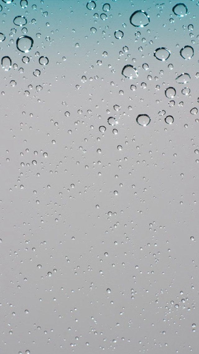 Window water drops sky blue free wallpaper for mobile - medium preview image