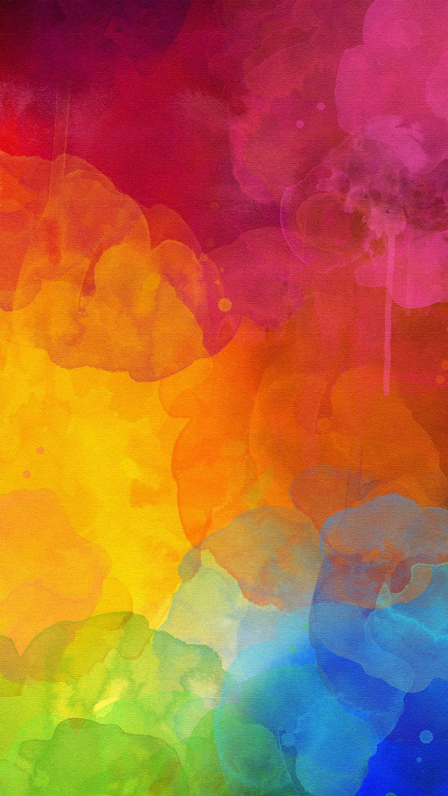 Colorful paint background black border #2 free wallpaper for mobile - medium preview image