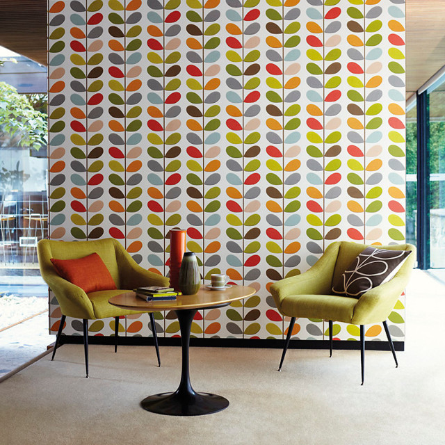 Colorful wallpaper room chairs table free wallpaper for tablet - medium preview image