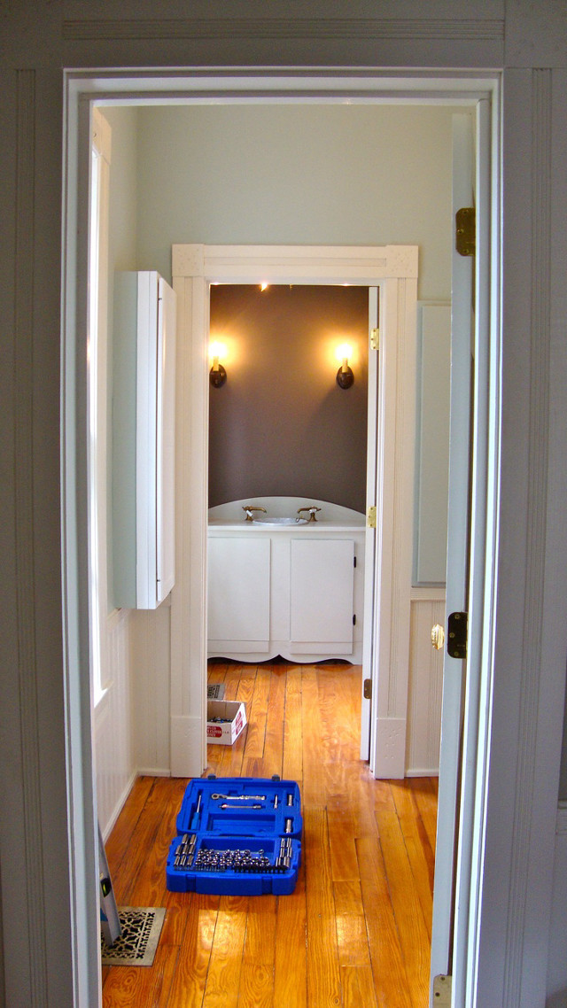 Room wooden floor white cabinet free wallpaper for mobile - medium preview image