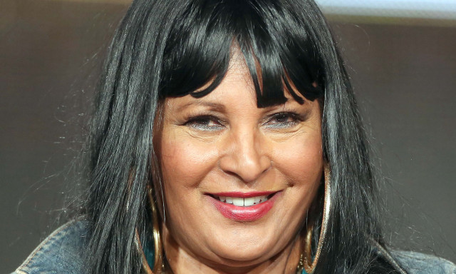 Woman black hair denim jacket free wallpaper for desktop - medium preview image