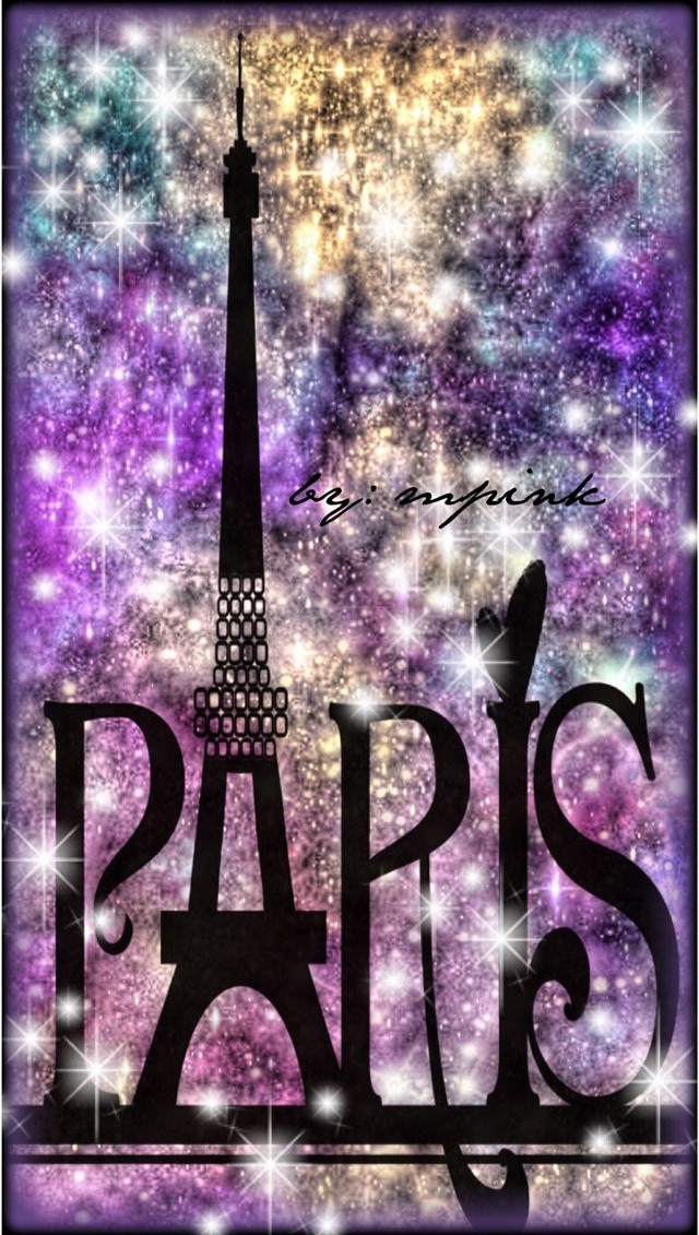 Eiffel tower paris stars background free wallpaper for mobile - medium preview image